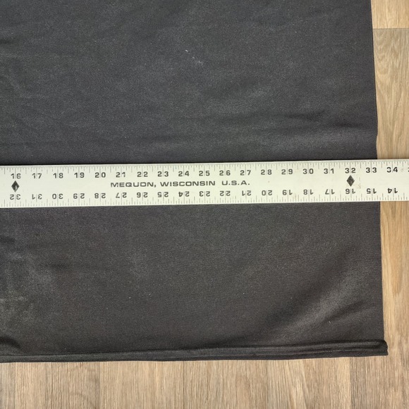 COS Black Knit Midi Skirt Large Stretch Pencil Pull On Elastic Waist - Picture 10 of 15